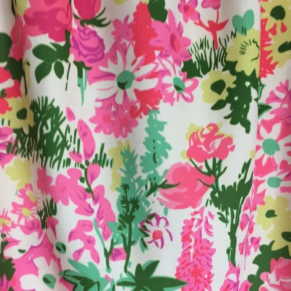 Tuckernuck Marguerite off shoulder blouse in spring floral S - Picture 3 of 13